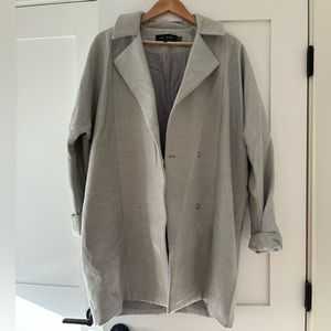The Fifth Label Gray Long Wool Coat size Medium